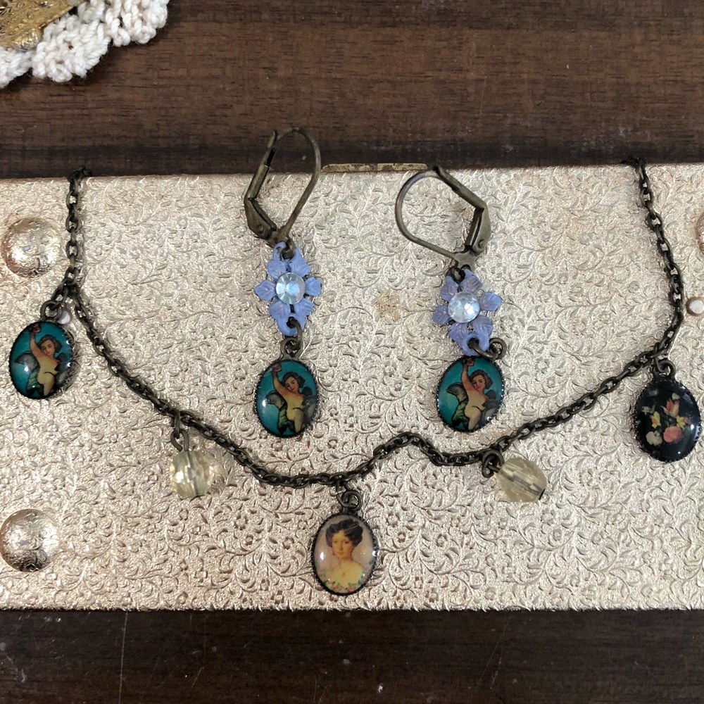 Victorian jewelry set